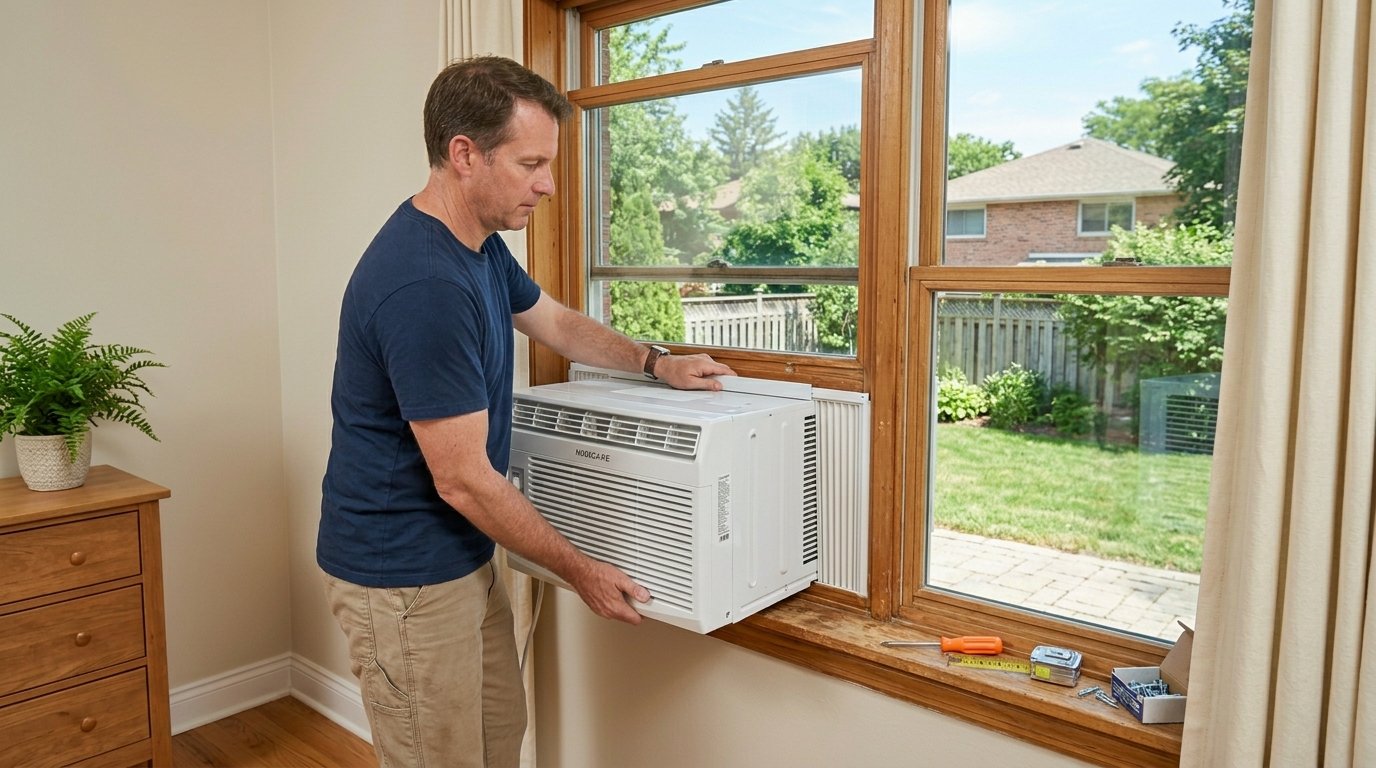 how to install a window air conditioner step by step DIY guide