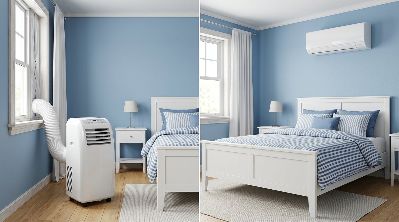 portable AC vs mini split comparison which is better for your home